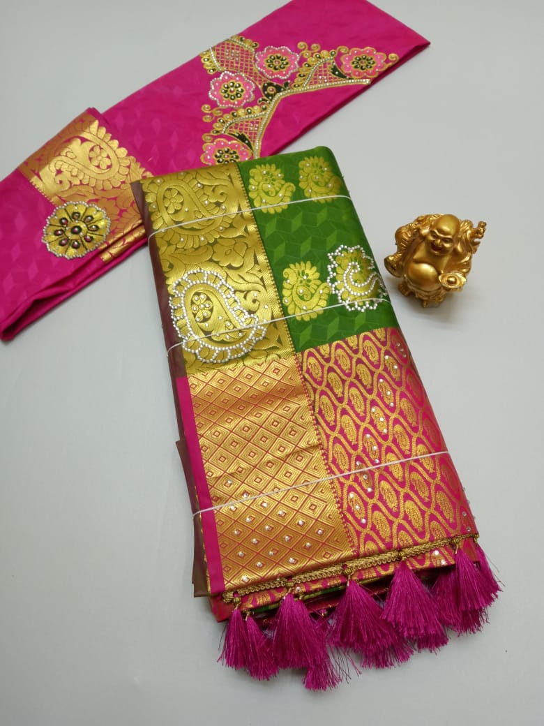 sareelia - online silk saree shopping store | Bridal silk saree, Saree, Silk  sarees