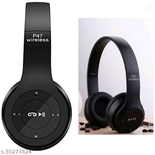 P47 Wireless Bluetooth Sports Headphone With Microphone Stereo FM