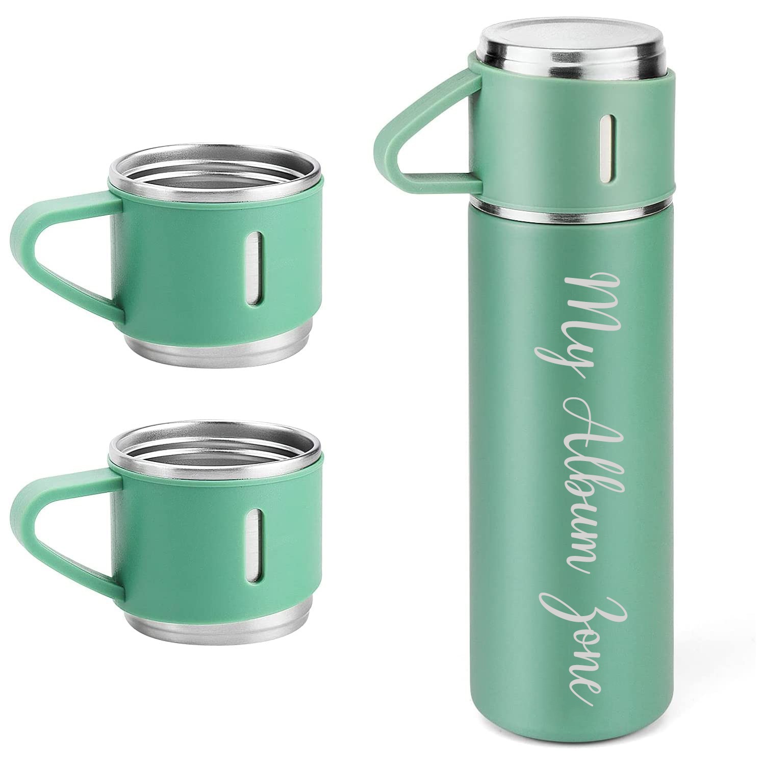 Vacuum Flask - Green Color
