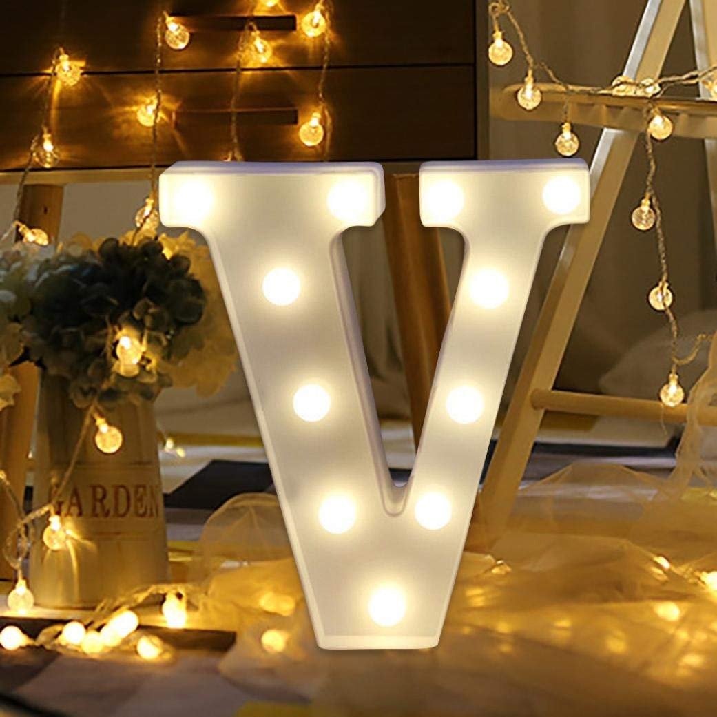 LED Marquee Letter - V