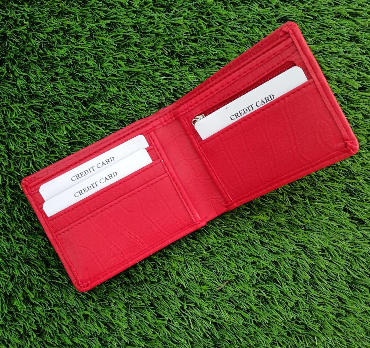 Croco Wallet - Red