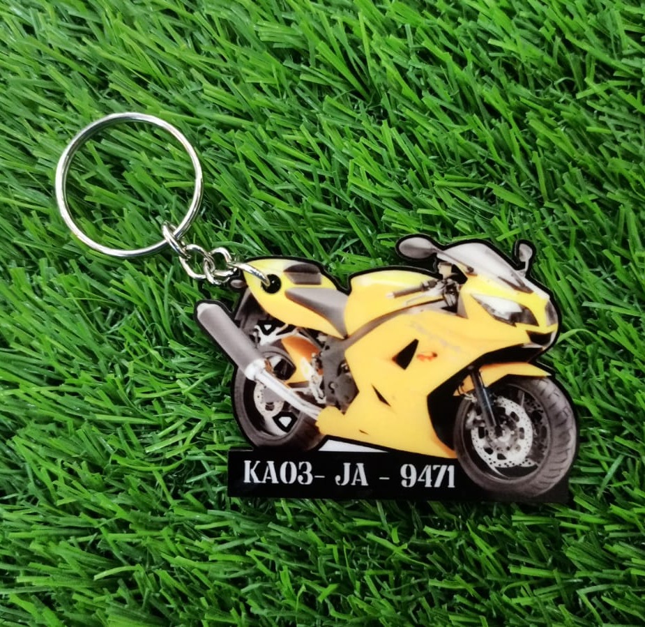 Custom Bike Keychain - CBKC01