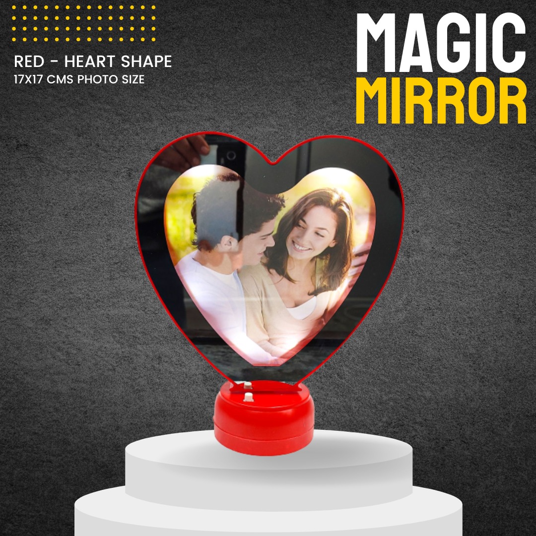 Magic Mirror - Heart Red