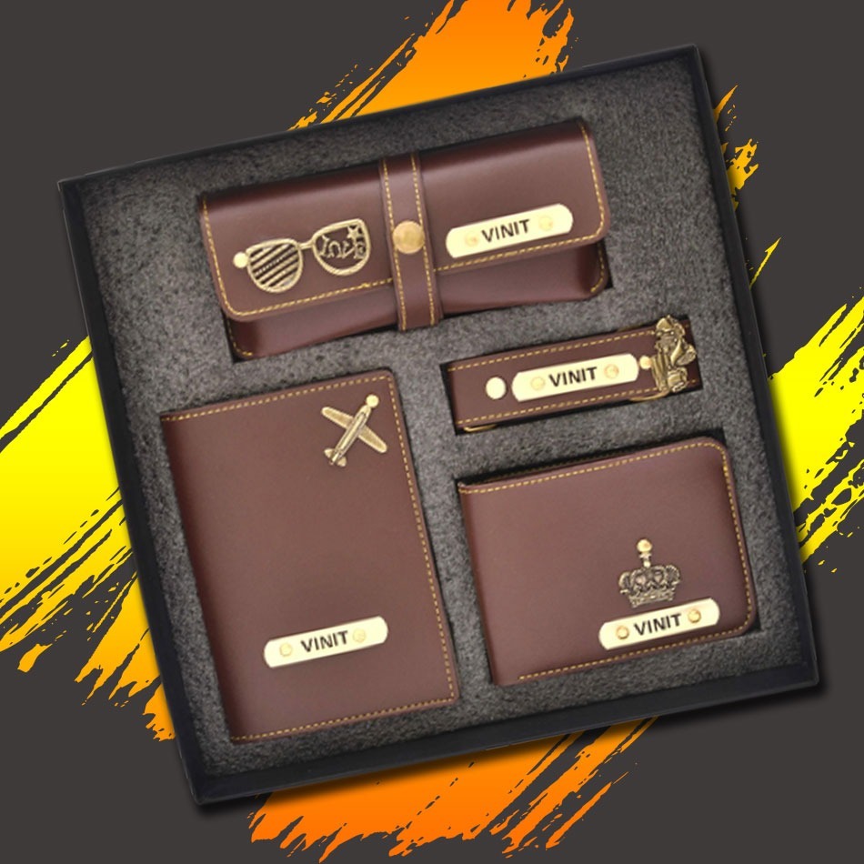 4-in-1 Gents Wallet Combo - Men's Day Gifts