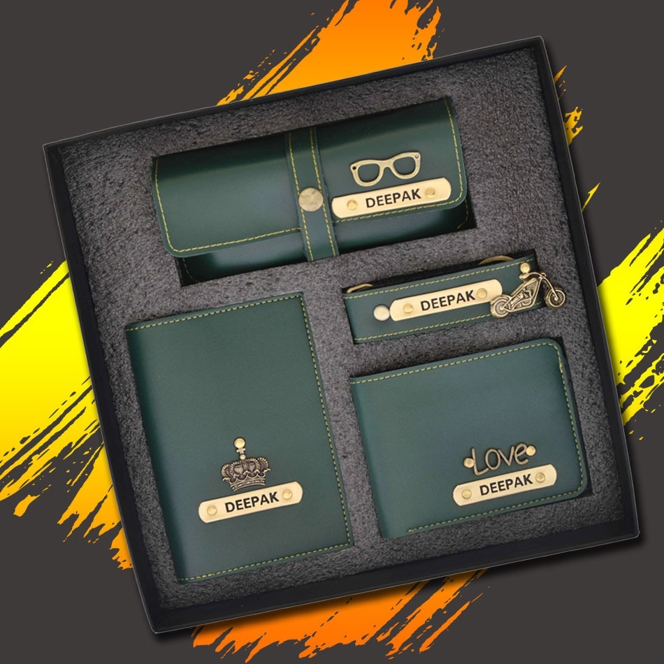 4-in-1 Gents Wallet Combo - Men's Day Gifts