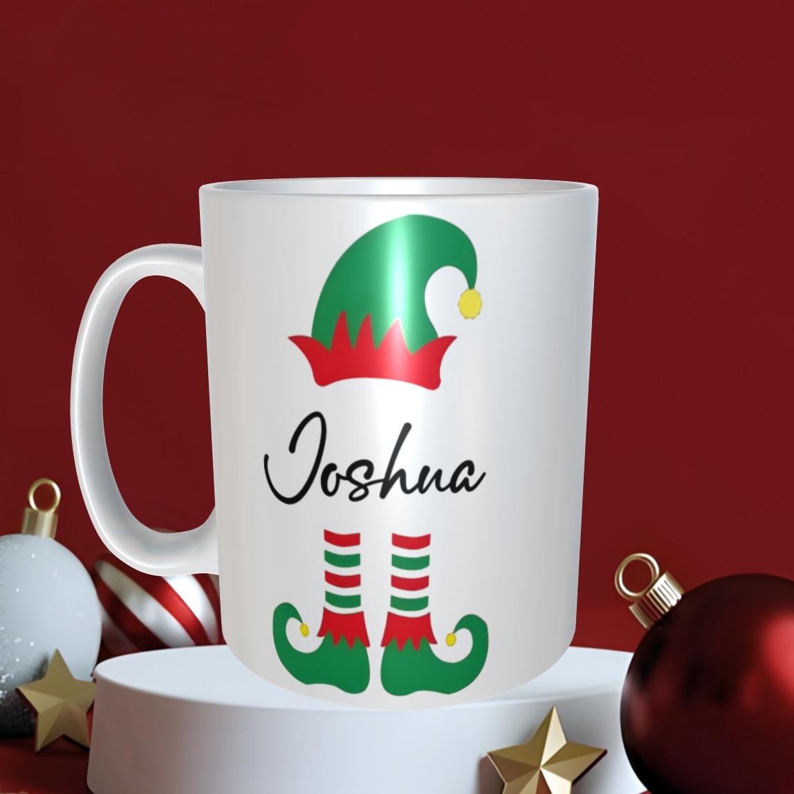 Elf- White Coffee Mug