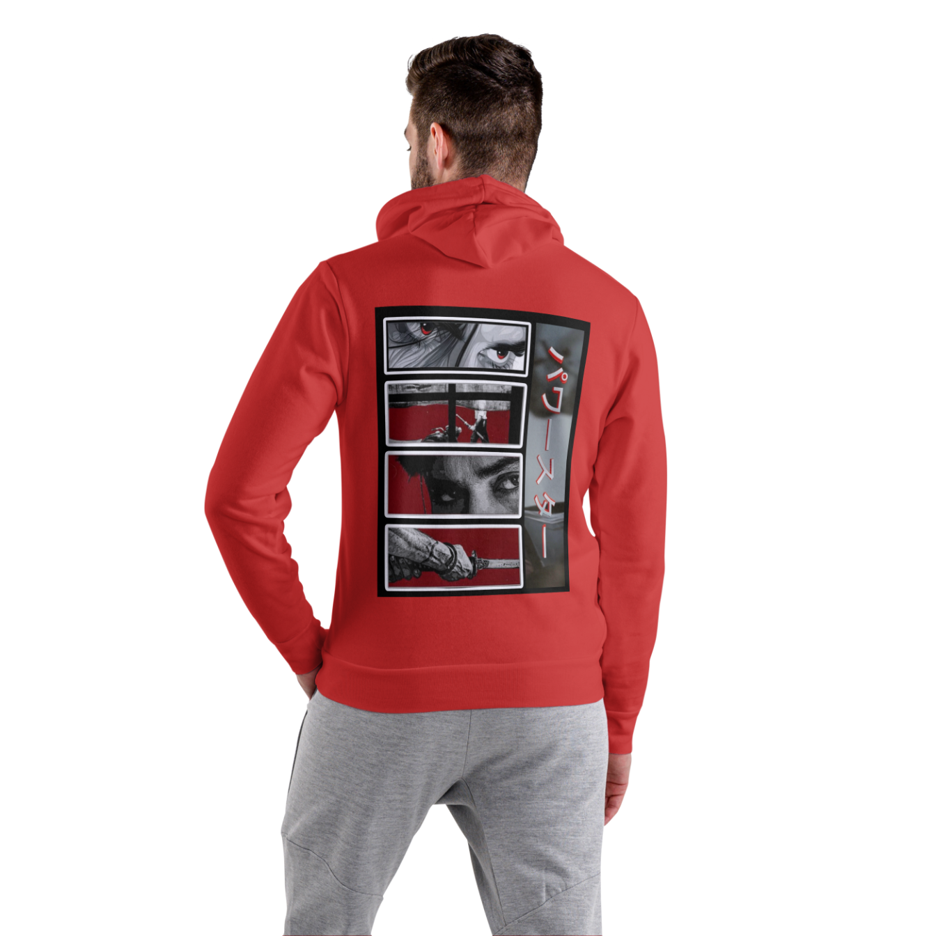 トップス 0658 enigma over hoodie / red 0658 enigma over hoodie / red トップス 0658 enigma over hoodie