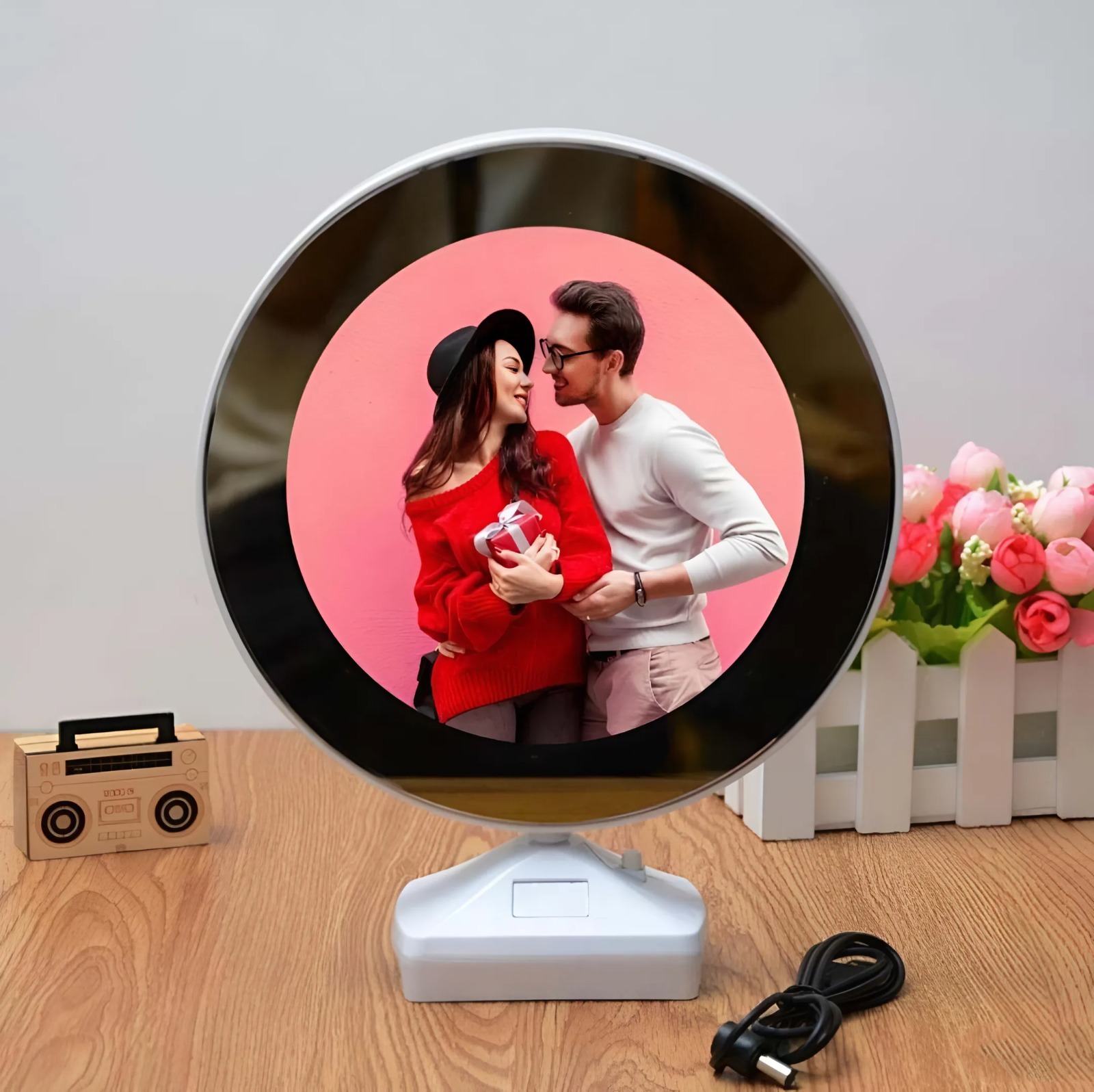 Magic Mirror - Round White