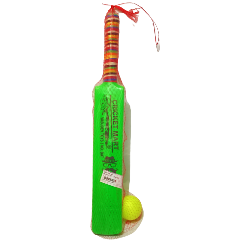 Cricket Mart bat ball plastic set