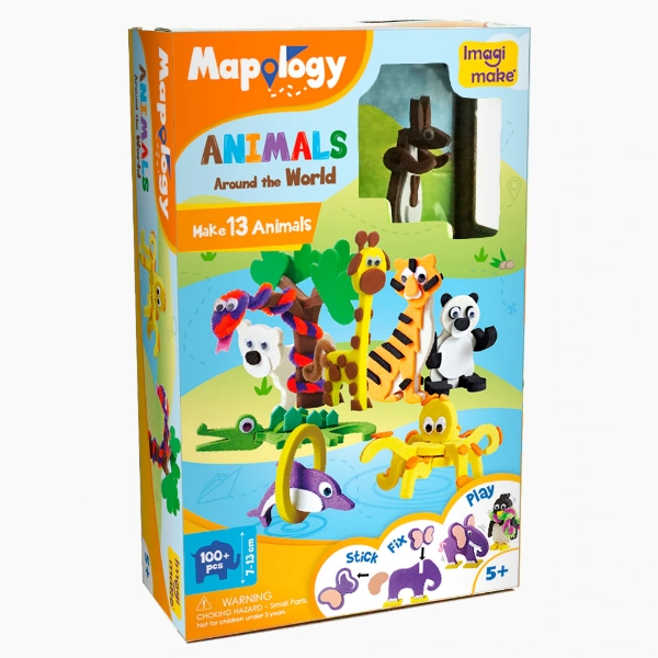 ANIMALS AROUND THE WORLD IMAGI MAKE 12734