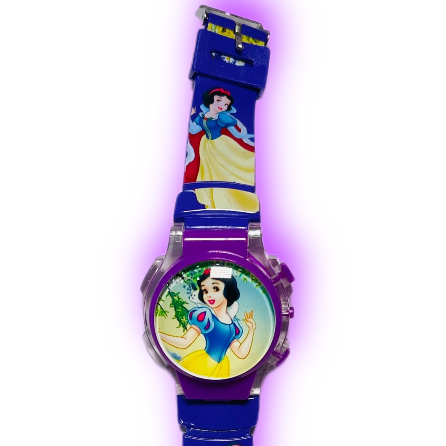 Light Cap Watch - Purple Snowwhite Barbie, SKU154CODE