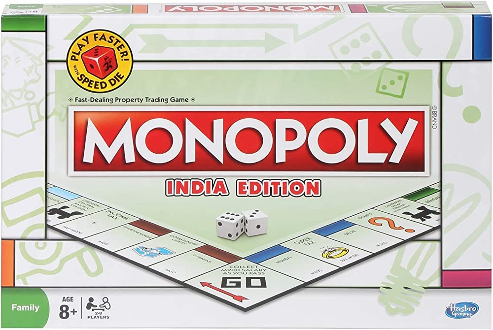 HASBRO MONOPOLY INDIA EDITION