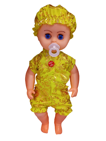 My Sweet Golu Doll - Yellow, SKU392CODE