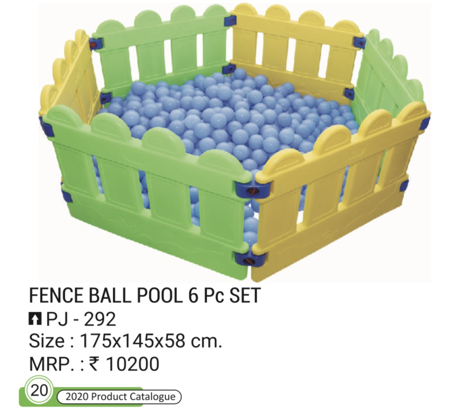 Lavith FENCE BALL POOL 6 Pc SET