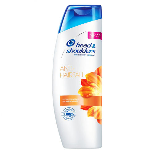 Head & Shoulders Head & Shoulder Anti Dandruff Shampoo, Anti Hair Fall, Upto 100% Dandruff Free - 340ml