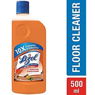 Lizol Disinfectant Surface & Floor Cleaner- Sandal, All In 1  - 500ml