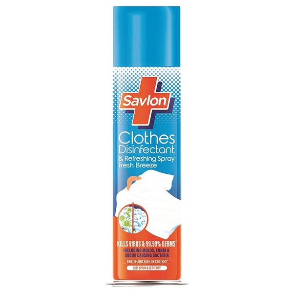 Savlon Clothes Disinfectant & Refreshing Spray, Fresh Breeze - 230ml