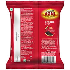 Tata Tea Agni- Strong Leaf, 10% Extra Strong Leaf - 100g