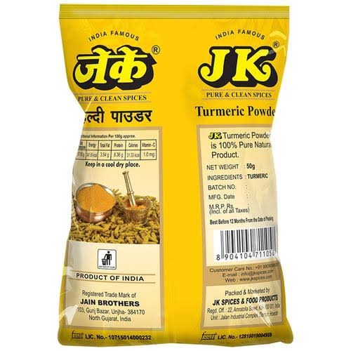 Jk  Haldi Powder - 50g