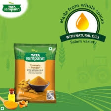 Tata Sampann Termeric Powder/Haldi Guro With Natural Oils  - 200g