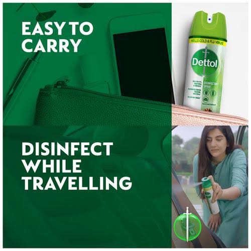 Dettol Surface Disinfectant Spray - Original Pine,  Kills Germs & Bacteria - 225ml