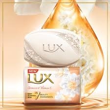 Lux  Jasmine & Vitamin E, 7 Beauty Ingredients - 150g- (Pack Of 3)