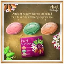 Vivel Ved Vidya Luxury Soap Bars - 100g (Pack Of 6)