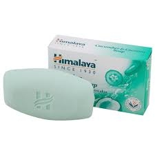 Himalaya Cucumber & Coconut Soap, Refreshes & Rejuvenates Skin - 125g (Pack Of 6)