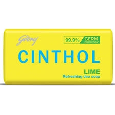 Cinthol Lime- Refreshing Deo Soap - 100g (Buy 4 Get 1 Free)