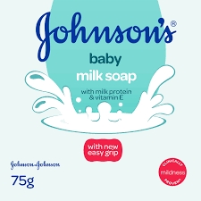 Johnson's Baby Baby Milk Soap With Milk Protein & Vitamin E  - 75g