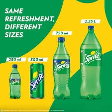 Sprite  Soft Drik Refreshing  - 2 L -(Bottle)
