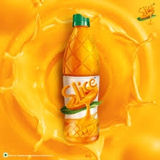 Slice Thickest & Tastiest Mango Drink  - 600ml (Bottle)