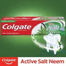 Colgate Toothpaste- Active Salt Neem, Anticavity - 200g