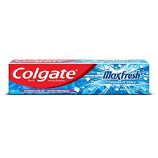 Colgate Toothpaste Max Fresh Blue Peppermint Ice Gel - 150g