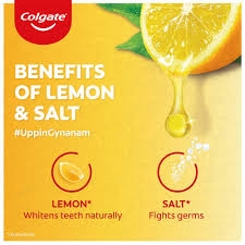 Colgate Active Salt Toothpaste - Lemon - 200g