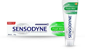 Sensodyne Toothpaste Fresh Mint, Sensitive For Daily Sensitive Protection - 150g