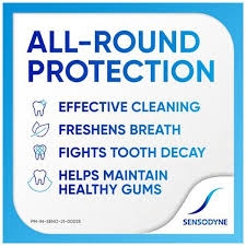 Sensodyne Toothpaste Fresh Mint, Sensitive For Daily Sensitive Protection - 150g