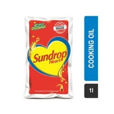 Sundrop Heart Blended Cooking Oil - 1 L - Pouch