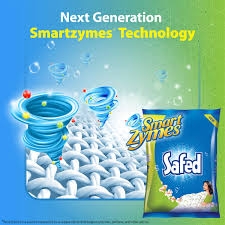 Safed Detergent Powder- Smart Zymes - 1kg