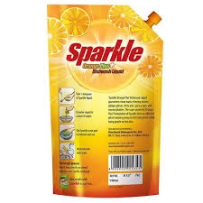 Sparkle Dishwash Liquid - Lime & Orange  - 140ml