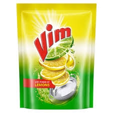 Vim Diswash Liquid Gel- Lemon  - 500ml - Pouch