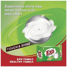 Exo Dishwashing Bar - Anti Bacterial, Ginger Twist - 65g