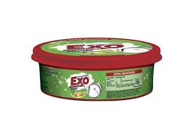 Exo Dishwashing Bar -Ginger, Round, Touch & Shine,  Anti Bacterial - 250g