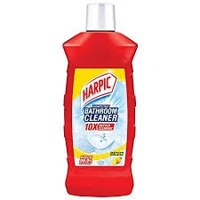 Harpic Disinfectant Bathroom Cleaner Liquid- Lemon Fresh,10× Better Cleaner - 500ml