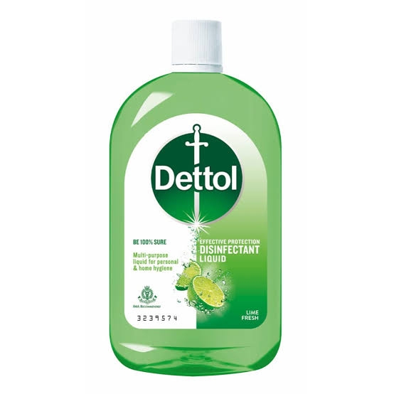 Dettol Disinfectant Liquid Surface & Floor Cleaner- Lime Fresh - 1 L