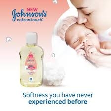 Johnson's Baby Cotton Touch New Born Massage Oil - 100 ml