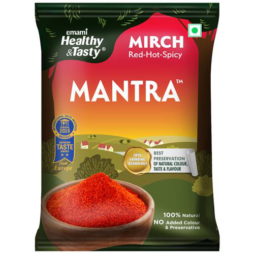 Emami Healthy & Tasty Mantra Mirch/Red Chilli Powder  - 50g