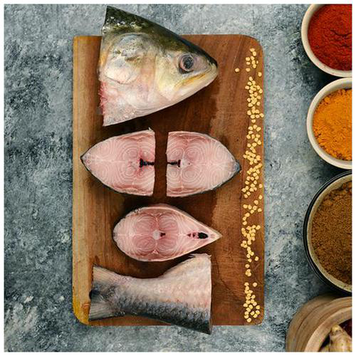 Hilsa/Ilish/ইলিশ - Medium Size, Bengali Cut With Head - 1kg