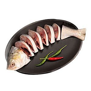 Hilsa/Ilish/ইলিশ - Medium Size, Bengali Cut With Head - 500g