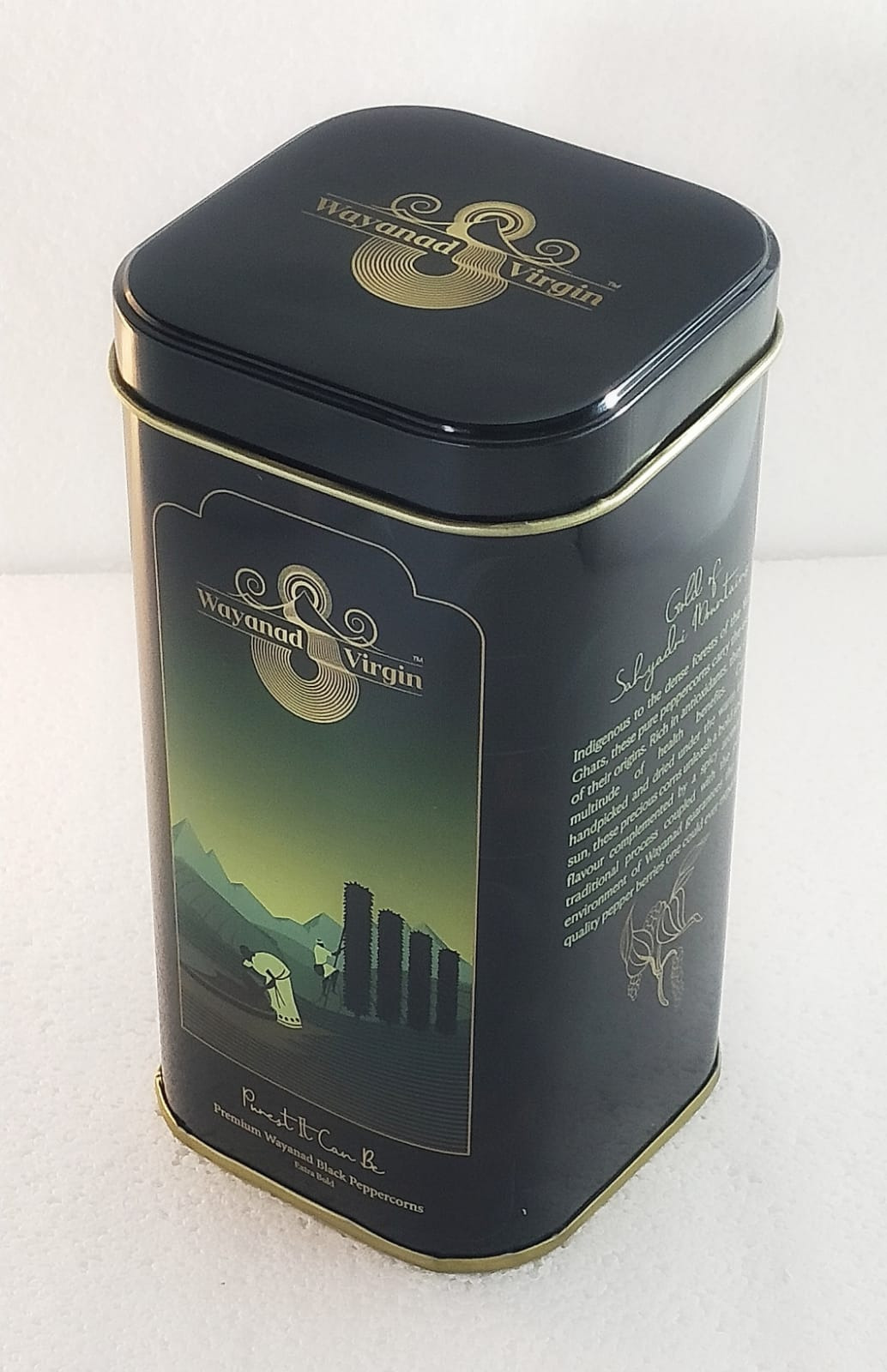 Premium Wayanad Black Peppercorns Extra Bold